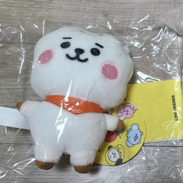 [새제품] 방탄 (bts) BT21 RJ 백참 인형 키링