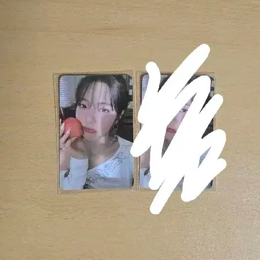 프로미스나인 텀블러 지헌이 포토카드