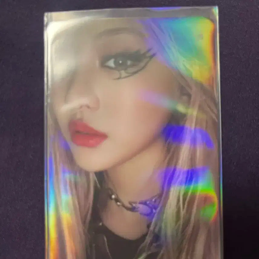 에스파 걸스 닝닝 포토카드