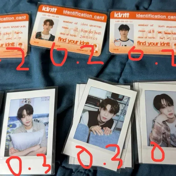 Idntt 아이덴티티 포카 포토카드