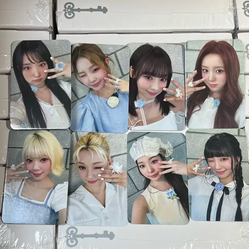 유니스 UNIS 포카 특전 미공포 밀리언뮤직 세트