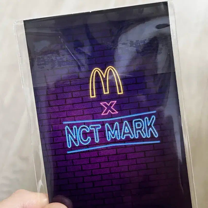 엔시티 마크 맥도날드 포토카드