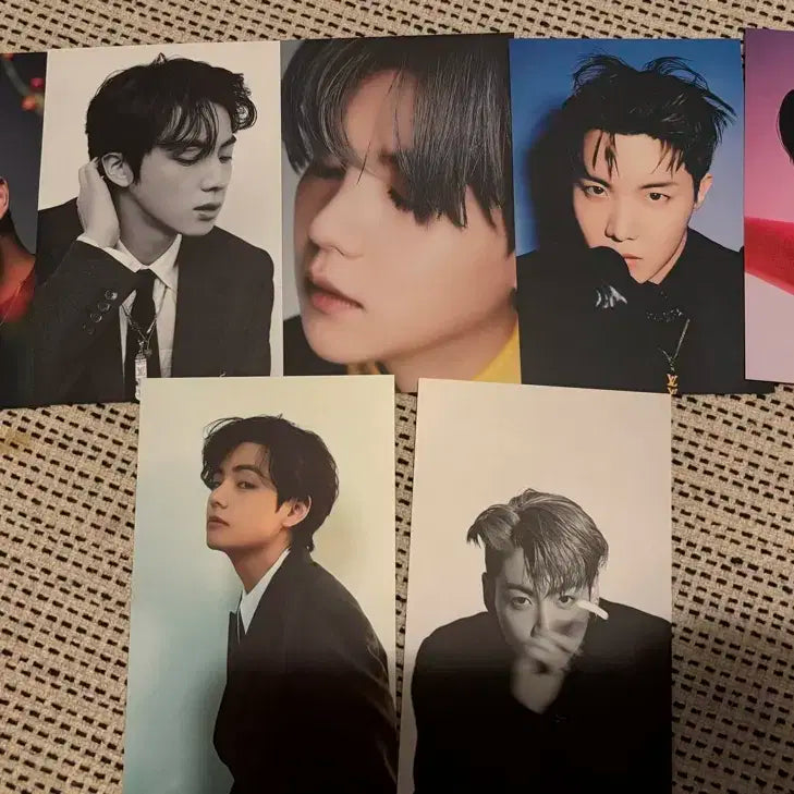방탄소년단 엽서, 인화사진 세트