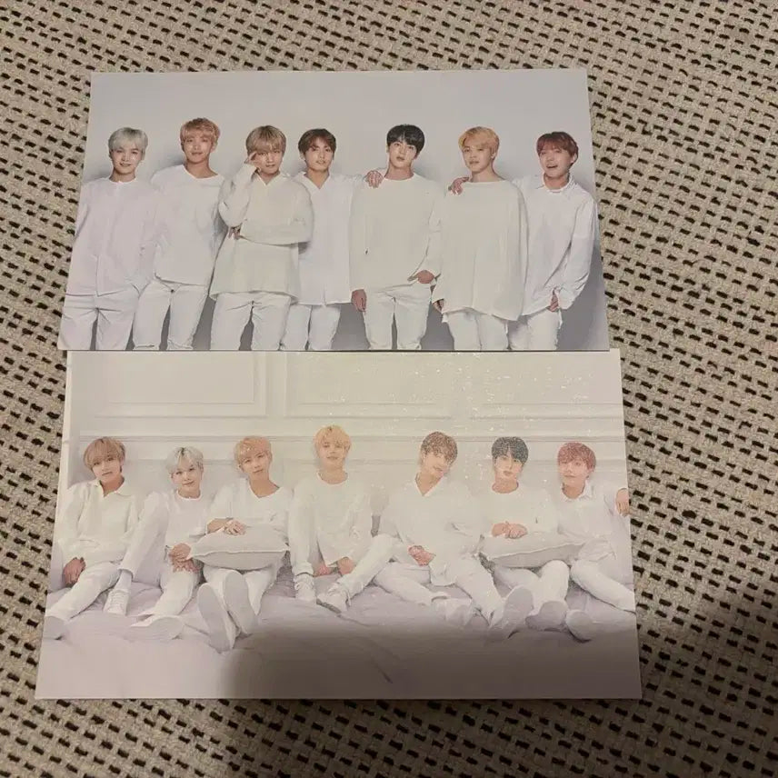 방탄소년단 엽서, 인화사진 세트