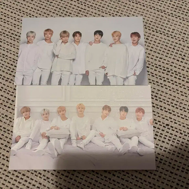 방탄소년단 엽서, 인화사진 세트