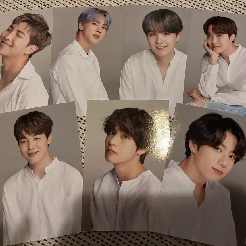 방탄소년단 엽서, 인화사진 세트