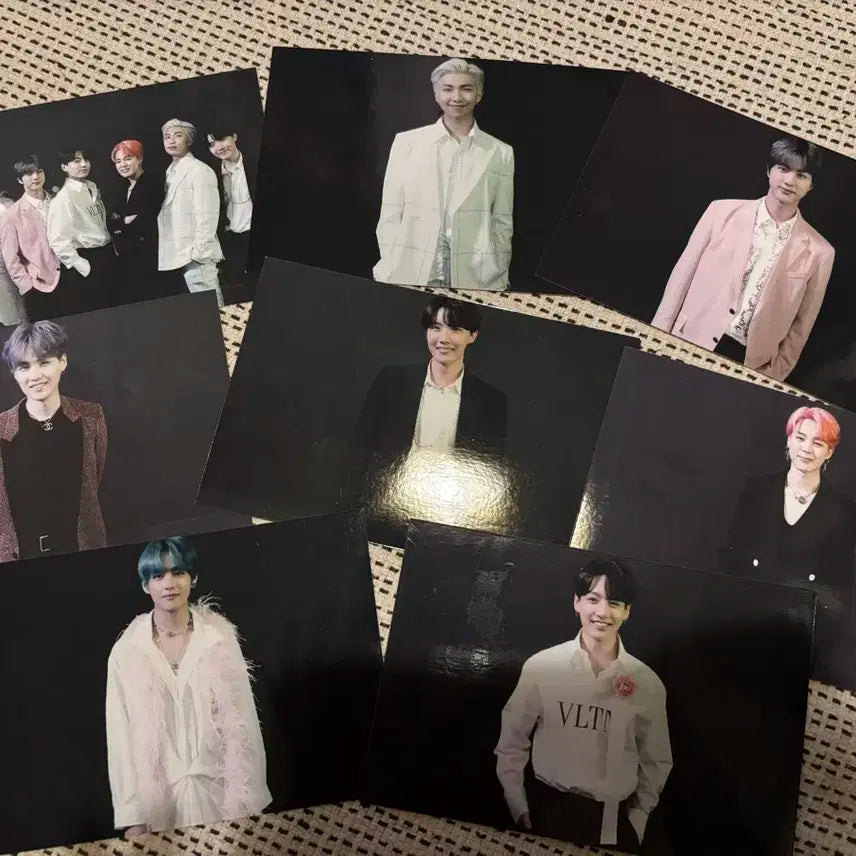 방탄소년단 엽서, 인화사진 세트