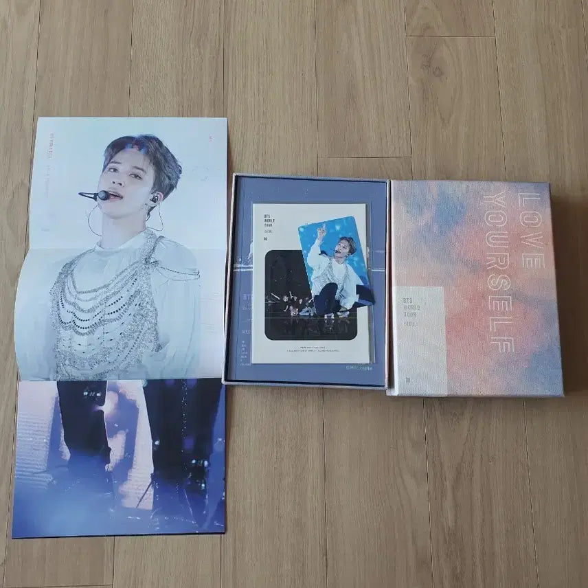 방탄 bts 럽셀콘 서울 디비디 dvd 지민 포스터+지민 포카 풀박 판매