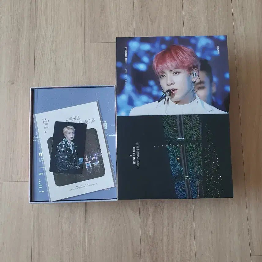 방탄 bts 럽셀콘 서울 디비디 dvd 정국 포스터+석진 포카 풀박 판매