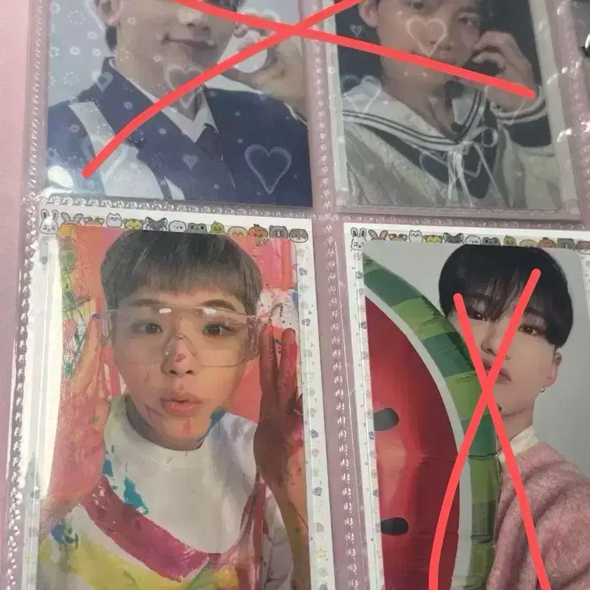 세븐틴 포카일괄판매 수박호시 눈쓱햄 캐럿존