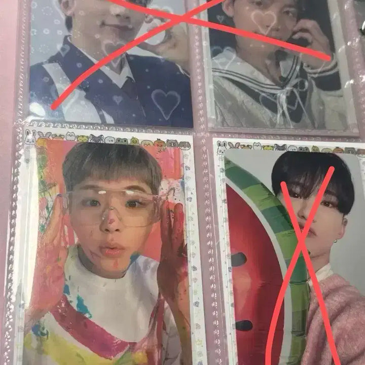 세븐틴 포카일괄판매 수박호시 눈쓱햄 캐럿존
