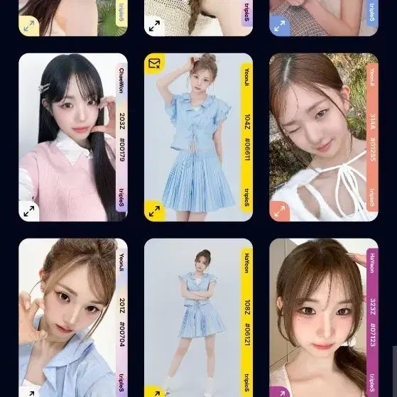 트리플에스 tripleS 포토카드