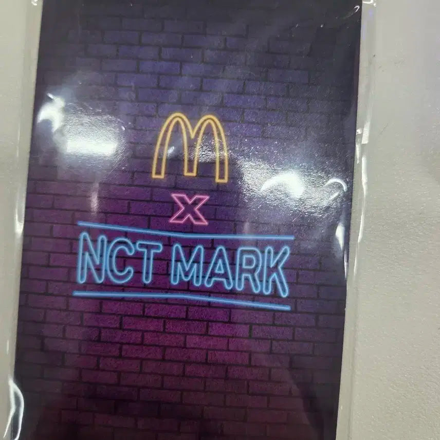 맥도날드 NCT 마크 포토카드