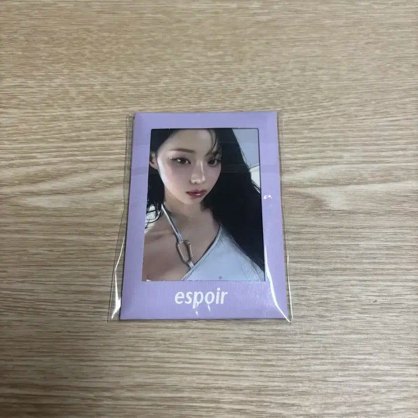 에스쁘아 윈터 셀카 포토카드 미개봉