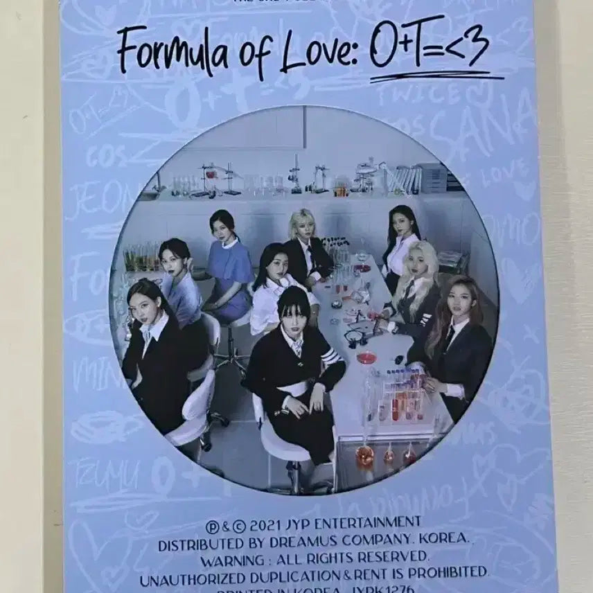 트와이스 Formula of Love O+T=<3 앨범