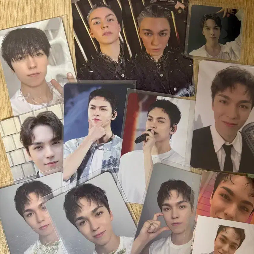 세븐틴 정규 5집 happyburstday 교보 럭드 앨범 버논 한솔