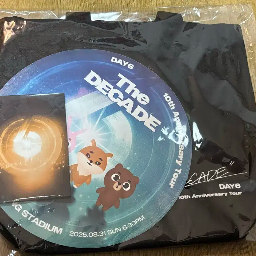 데이식스 10주년 고양콘 막콘 입장키트