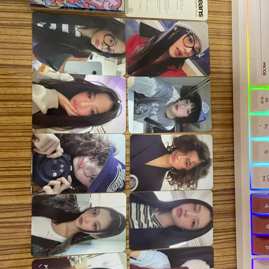 뉴진스x파워퍼프걸 콜라보 포카