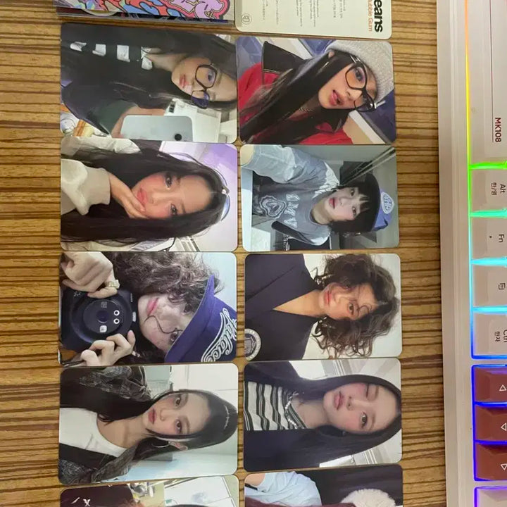 뉴진스x파워퍼프걸 콜라보 포카