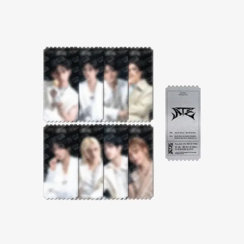 급처)스트레이키즈 접이식 티켓 세트 스키즈