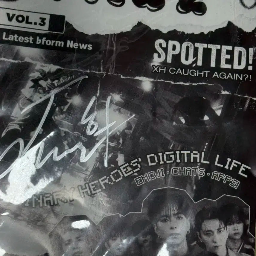 엑스디너리히어로즈 플랫페이지 vol3 양도합니다