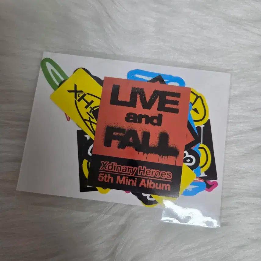 엑디즈 립앤폴 앨번 스티커팩 세트