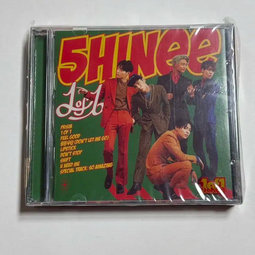 샤이니 1of1 앨범 (딱지 포함)