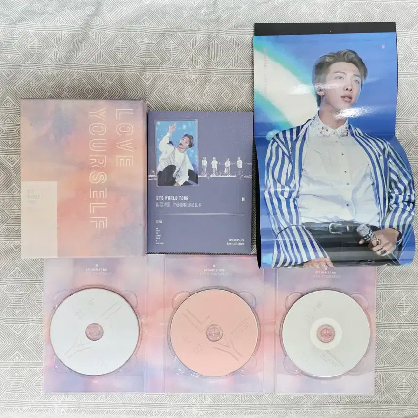 방탄 럽셀 서울 딥디 디비디 dvd 포스터 남준 포카 지민 풀셋 양도