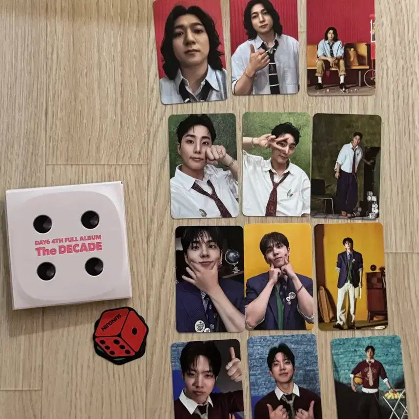 데이식스 더데케이드 네모반 다이스 QR  제외