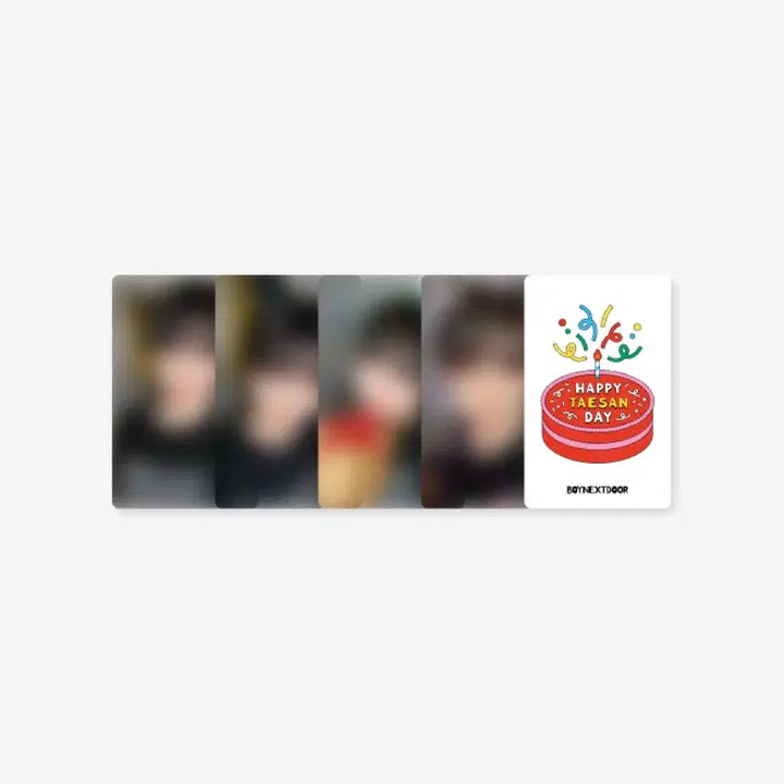 보넥도 태산 생일 엠디 포토카드 세트+포토 세트