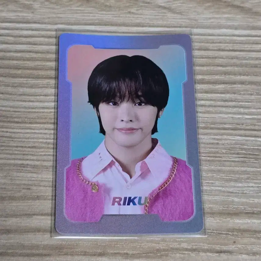 엔시티존 엔시티 위시 리쿠 큐피드 sp 스페셜 포카 (qr O)