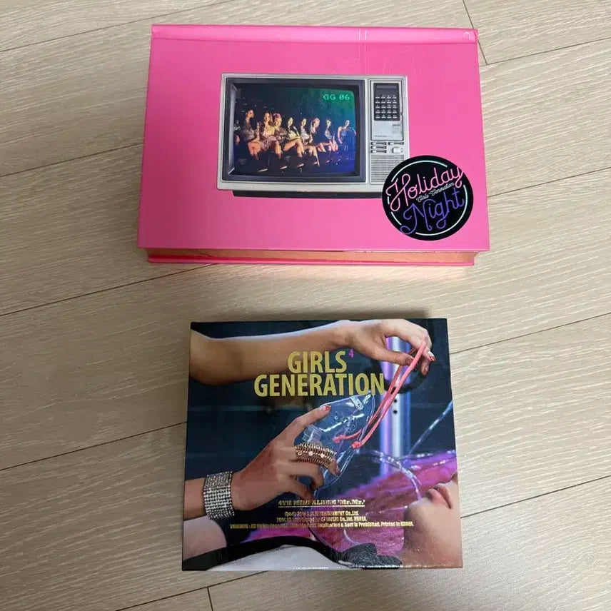 소녀시대 Holiday Night / Mr.Mr. 앨범 세트