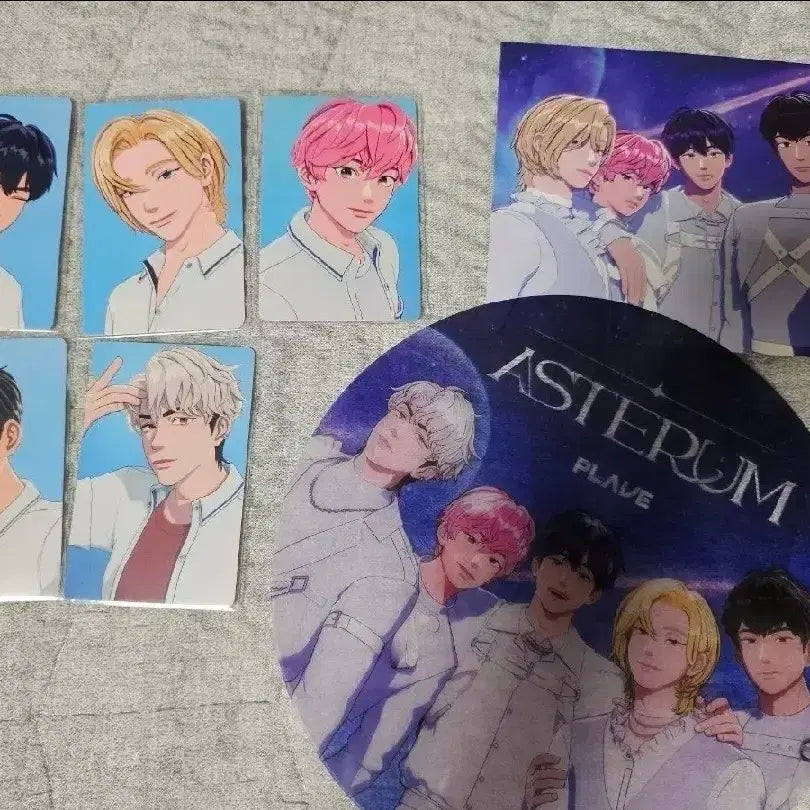 플레이브 아돌라 포카+엽서, 부채