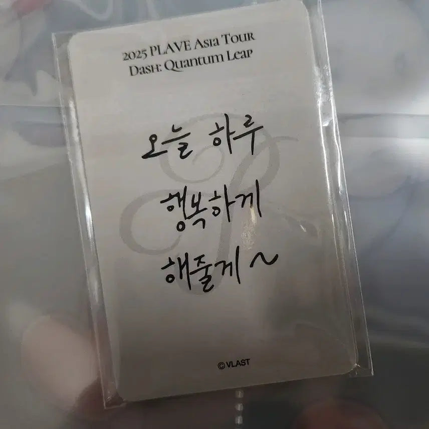 플레이브 아시아투어 콘서트 플리존 포카