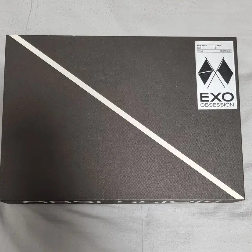 EXO OBSESSION 앨범 케이스 버전 cd(x)