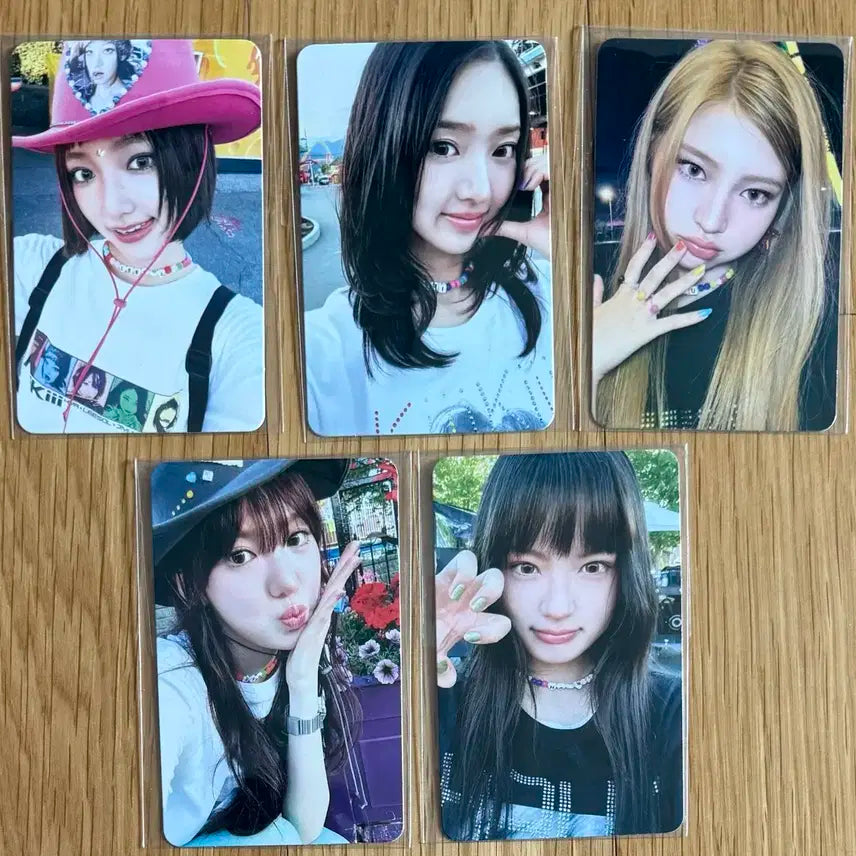 5장 일괄) 키키 댄싱 어론 포카 포토카드 미공포 KiiiKii