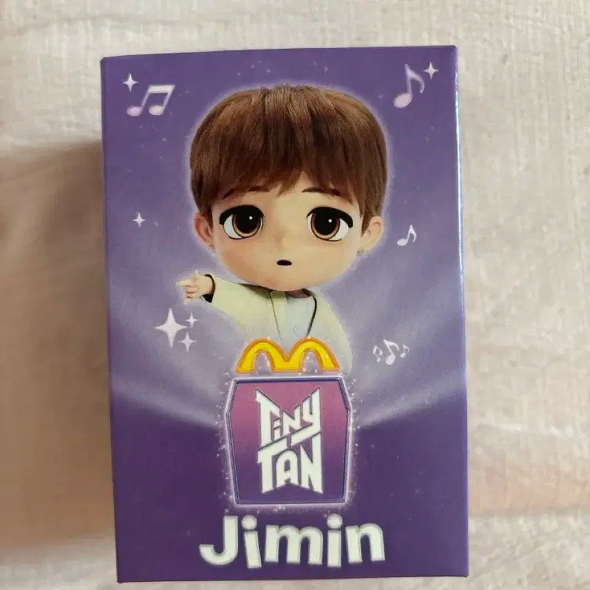 포카포함)맥도날드 X TinyTAN 지민 인형 피규어