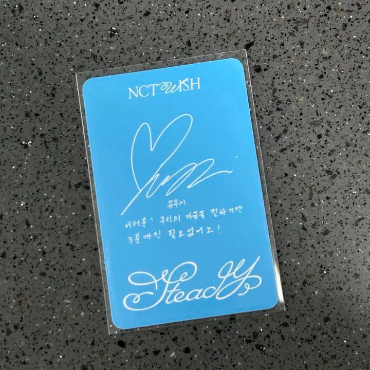 엔시티위시 엔위시 유우시 스테디 키링ver. 포카 nct wish