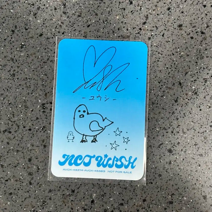 엔시티위시 엔위시 유우시 송버드 개인반 포카