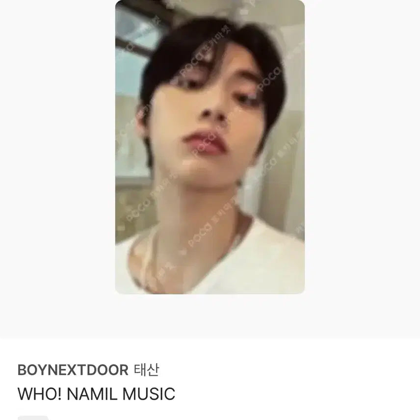 태산 나밀 포카 보넥도 보이넥스트도어 하자 X 당일 배송