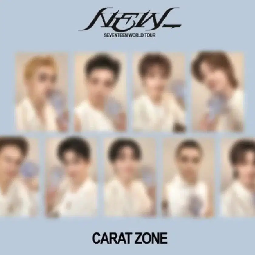 세븐틴 뉴 월드투어 인천 콘서트 콘 캐럿존 포카 세트 양도
