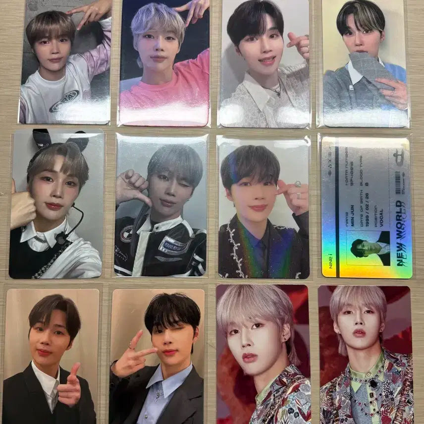 나인아이 김민준 포카 팔아요~