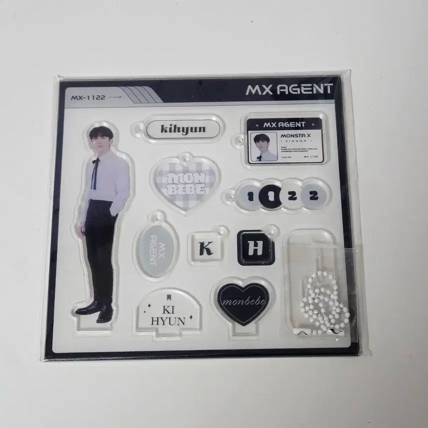 몬스타엑스 기현 MX AGENT 6기 팬콘 아크릴 키트