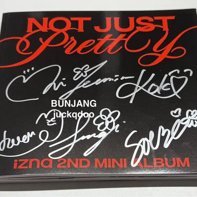 이즈나 친필싸인앨범 izna autographed album