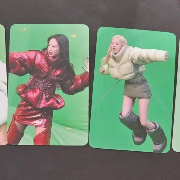 블랙핑크 위버스 이벤트 당첨 포토카드 set