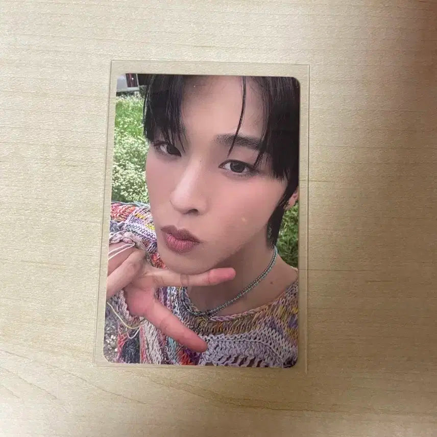 엔시티위시 컬러 포토북 리쿠 포토카드