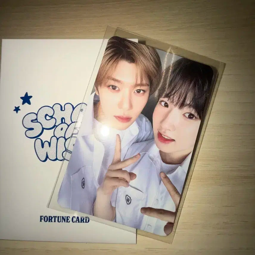 NCT WISH 스쿨 오브 위시 시온 사쿠야 유닛포카