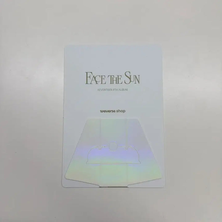 세븐틴 정한 페더썬 위버스 특전 홀로그램 액자