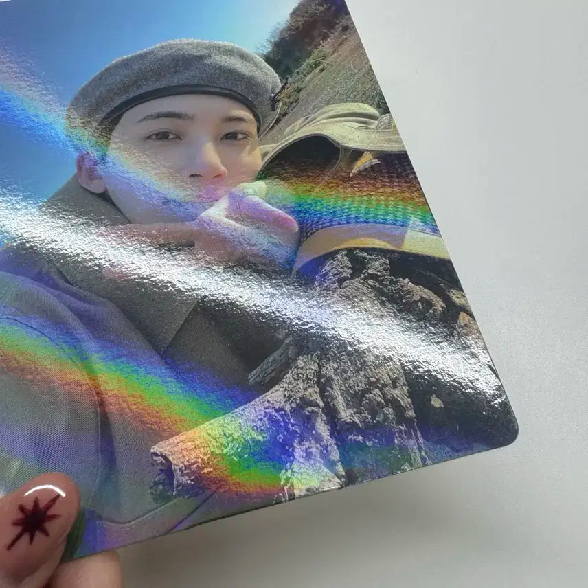 세븐틴 정한 페더썬 위버스 특전 홀로그램 액자