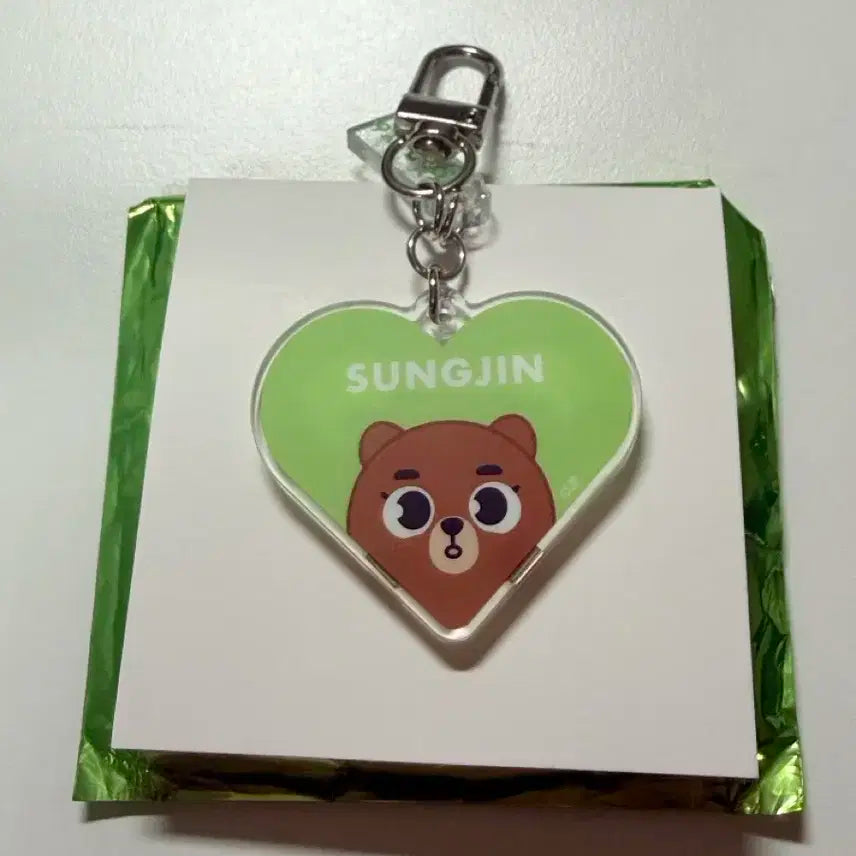 데이식스 일본 엠디 데니멀즈 하트 키링 방